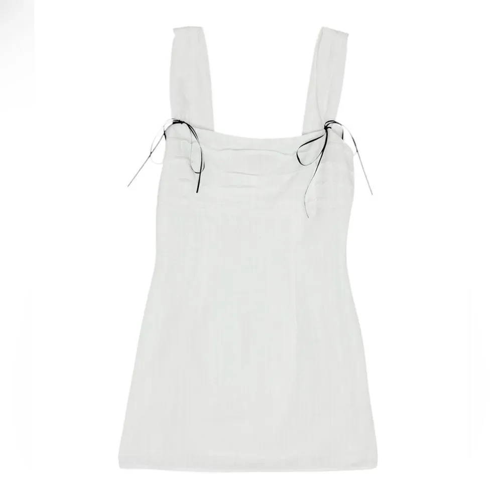 NWOT MORE TO COME Cherli Mini Dress in Ivory